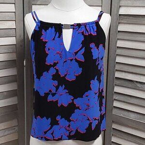 Aqua Green Women’s High Neck Keyhole Tankini Top | Small